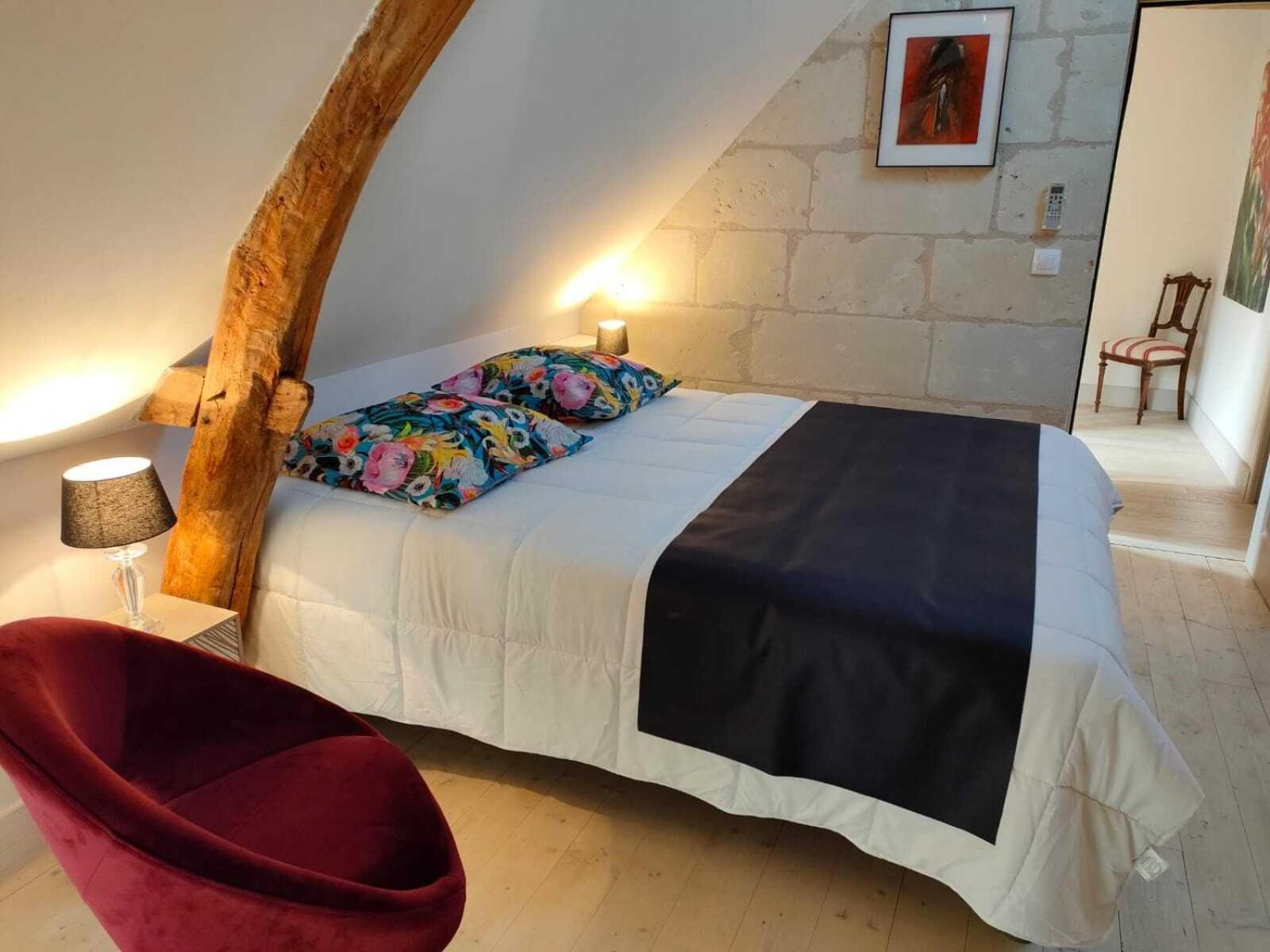 Les Logis D Usse Villa Rigny-Ussé Kamer foto